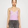 Schlussverkauf 🔔 ONLY Petite Damen ONLROSIE SLEEVELESS - Top - Orchid Bouquet/cloud Dancer 🛒
