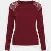 Brandneu 😉 ONLY Petite Damen ONLKIRA MIX - Strickpullover - Pomegranate 🥰