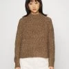Bester Verkauf ⌛ ONLY Petite Damen ONLFELICIA LIFE - Strickpullover - Chestnut 👏