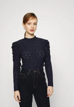 Aktion 🤩 ONLY Petite ONLROSALINE HIGHNECK PUFF - Bluse - Night Sky | Damen ✔️