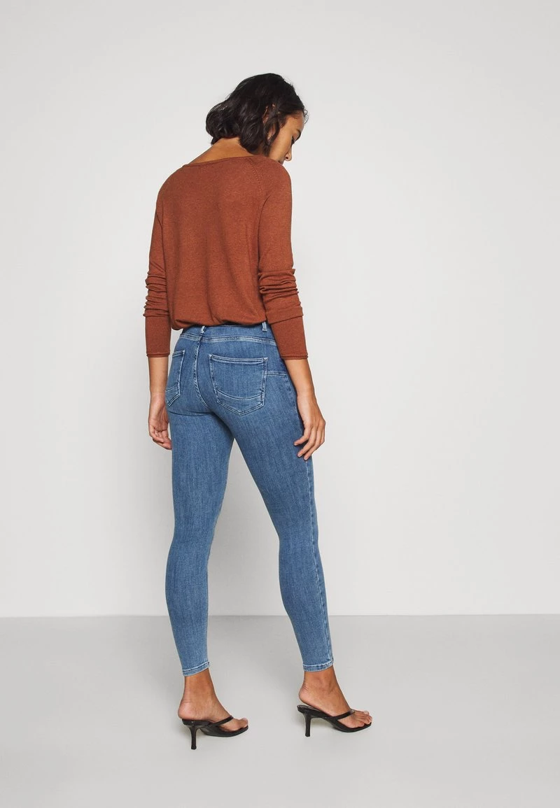 Auslauf 🧨 ONLY Petite Damen ONLPOWER PUSH UP - 👖 Jeans Skinny Fit - Blue Denim ✨ – Bild 3