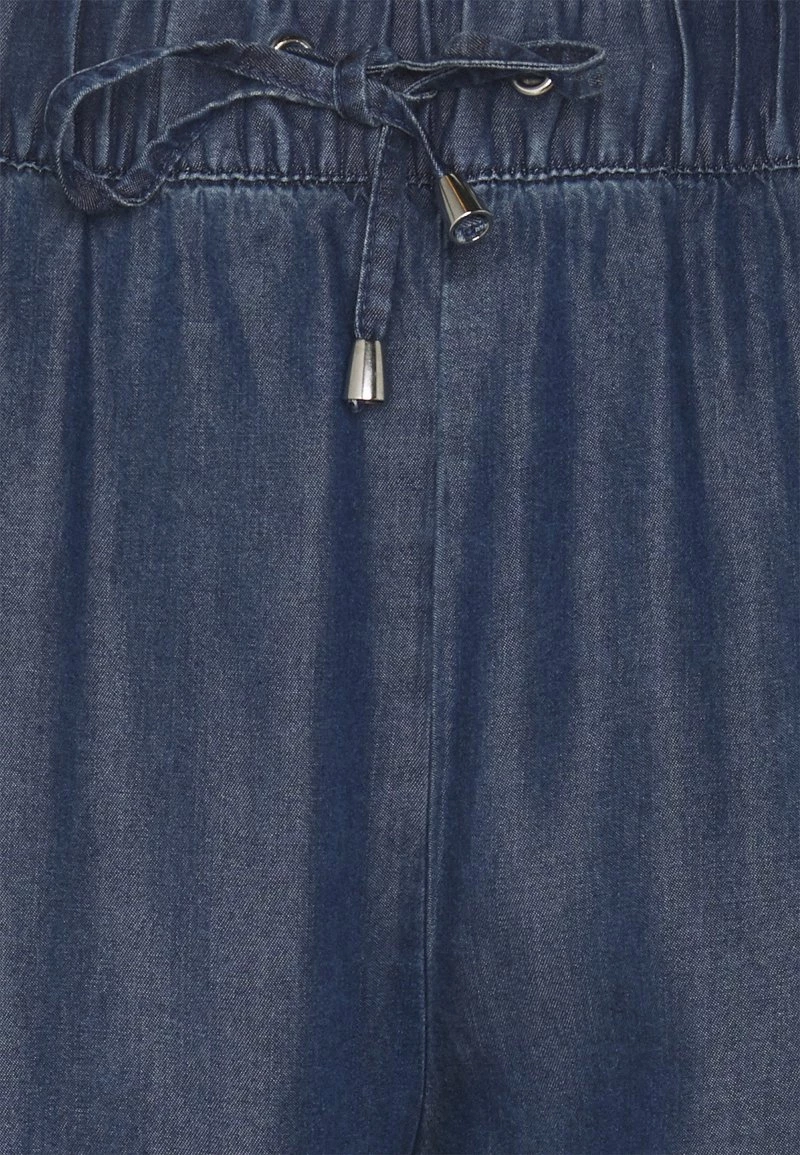 Bester Verkauf 😀 ONLY Petite Damen ONLTESSA SMOCK PANTS - Stoffhose - Dark Blue Denim 👏 – Bild 3