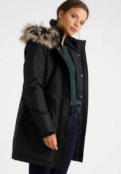 Top 10 🧨 ONLY Petite Damen ONLKATY 🧥 COAT - Parka - Black ✔️