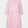 Coupon 😀 ONLY Petite Damen ONLCHICAGO CHECK 👗 DRESS - Blusenkleid - Parfait Pink/pink 🛒