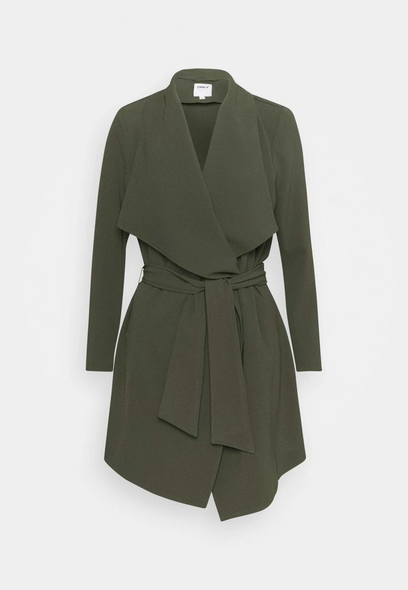 Bestes Angebot 🤩 ONLY Petite Damen ONLRUNA SPRING 🧥 COAT - Kurzmantel - Forest Night 🥰 – Bild 5