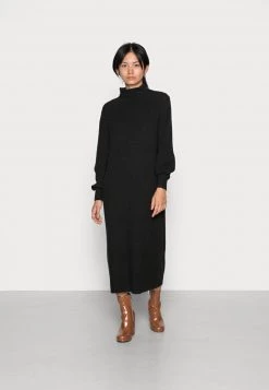 Beste Bewertungen von 😀 ONLY Petite ONLLUCCA O NECK 👗 DRESS - Strickkleid - Black | Damen 🎉