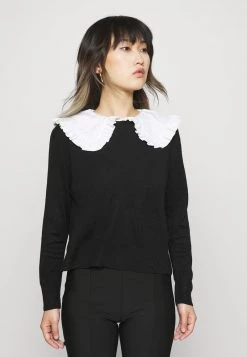 Am billigsten 👏 ONLY Petite Damen ONLMESHA - Strickpullover - Black 🔔