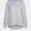 Beste Bewertungen von 👍 ONLY Petite Damen ONLELCOS EMMA HOOD - Strickpullover - Light Grey Melange 💯