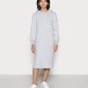 Coupon 😍 ONLY Petite ONLINC JOEY EVERY HOODIE 👗 DRESS - Freizeitkleid - Light Grey Melange | Damen 🎁