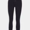 Schlussverkauf ✨ ONLY Petite Damen ONLLUCI MID - 👖 Jeans Skinny Fit - Black Denim 😀