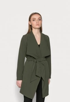 Bestes Angebot 🤩 ONLY Petite Damen ONLRUNA SPRING 🧥 COAT - Kurzmantel - Forest Night 🥰