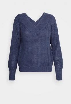 Angebote 😀 ONLY Petite Damen ONLMELTON LIFE - Strickpullover - Vintage Indigo 👍