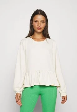Top 10 👏 ONLY Petite Damen ONLAMY FLOUNCE - Sweatshirt - Birch 👍