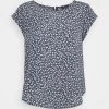 Angebote 🌟 ONLY Petite Damen ONLVIC - T-Shirt Print - Blue Mirage 🎉