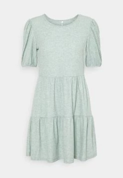 Brandneu ✔️ ONLY Petite Damen ONLNELLA SHORT 👗 DRESS - Freizeitkleid - Chinois Green 😍