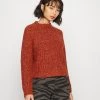 Neu ⌛ ONLY Petite ONLFELICIA LIFE - Strickpullover - Red Ochre | Damen 🛒