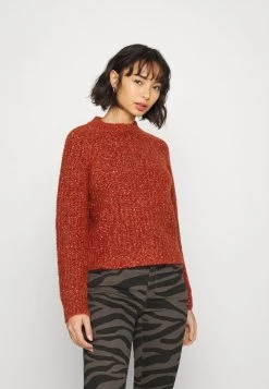 Neu ⌛ ONLY Petite ONLFELICIA LIFE - Strickpullover - Red Ochre | Damen 🛒