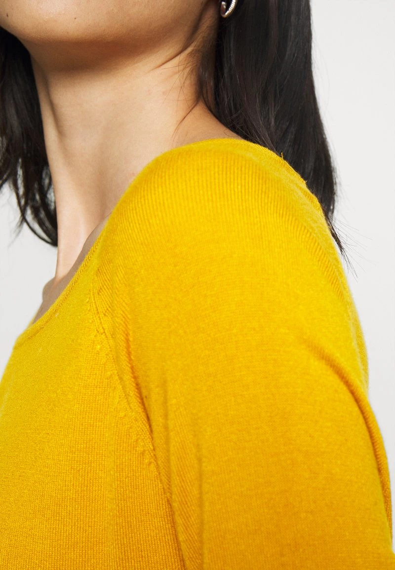 Angebote ⭐ ONLY Petite Damen ONLMILA LACY LONG - Strickpullover - Golden Yellow ❤️ – Bild 5