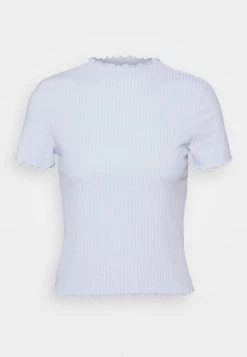 Top 10 💯 ONLY Petite Damen ONLEMMA HIGHNECK - T-Shirt Print - Halogen Blue 😀
