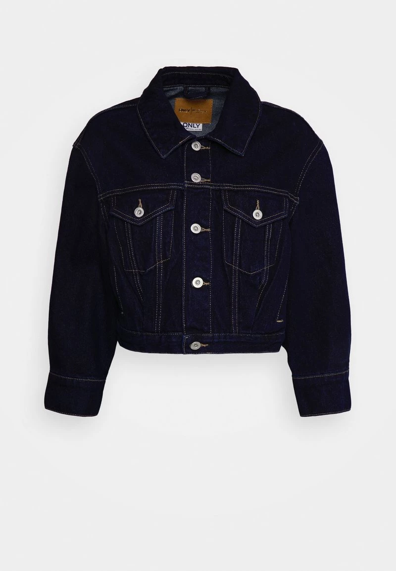 Coupon ⌛ ONLY Petite ONLJAGGER LIFE JACKET - 👖 Jeansjacke - Dark Blue Denim | Damen 🔔
