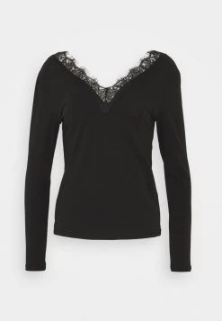 Brandneu 🧨 ONLY Petite Damen ONLINA LIVE LOVE - Langarmshirt - Black 🧨