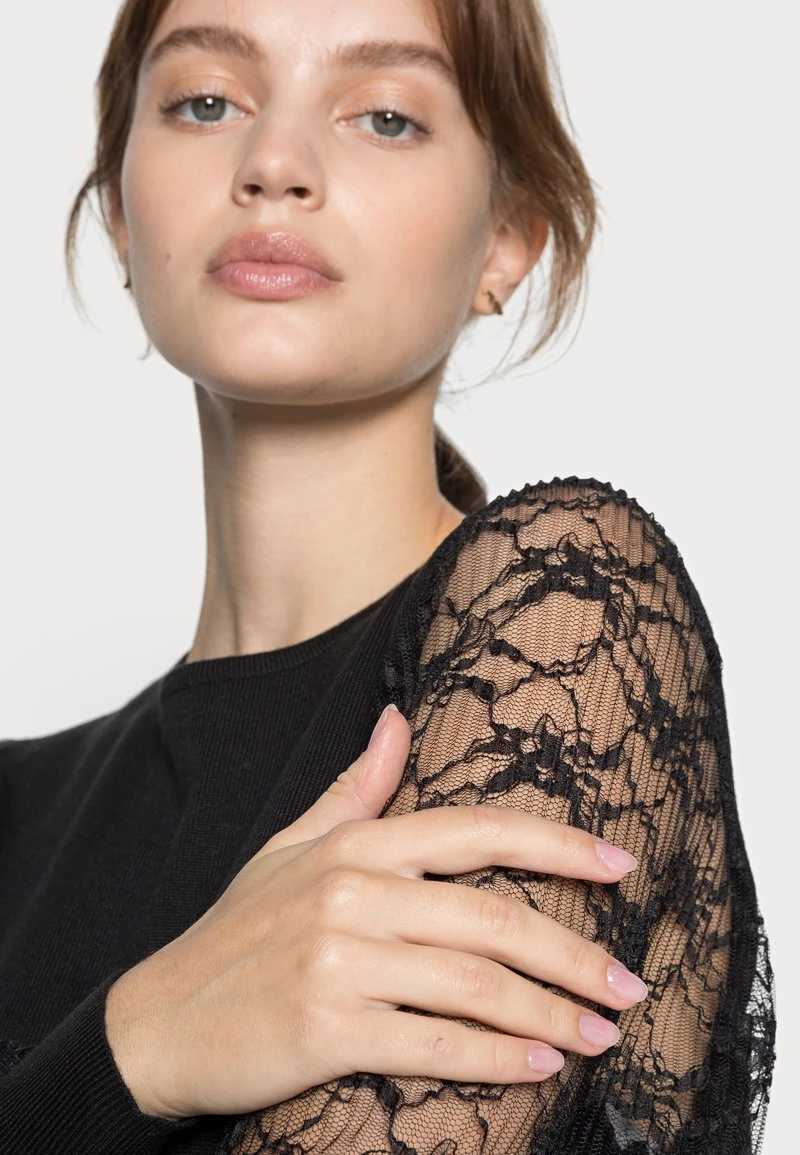 Bester Verkauf 🔥 ONLY Petite Damen ONLALBERTE - Strickpullover - Black 🔔 – Bild 5