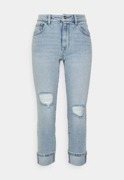 Budget 😍 ONLY Petite Damen ONLSCARLETT LIFE - 👖 Jeans Relaxed Fit - Light Blue Denim 🤩