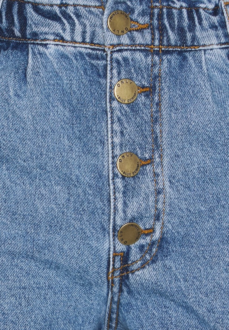 Neu 🔥 ONLY Petite Damen ONLCUBA LIFE - 👖 Jeans Shorts - Medium Blue Denim 😉 – Bild 3