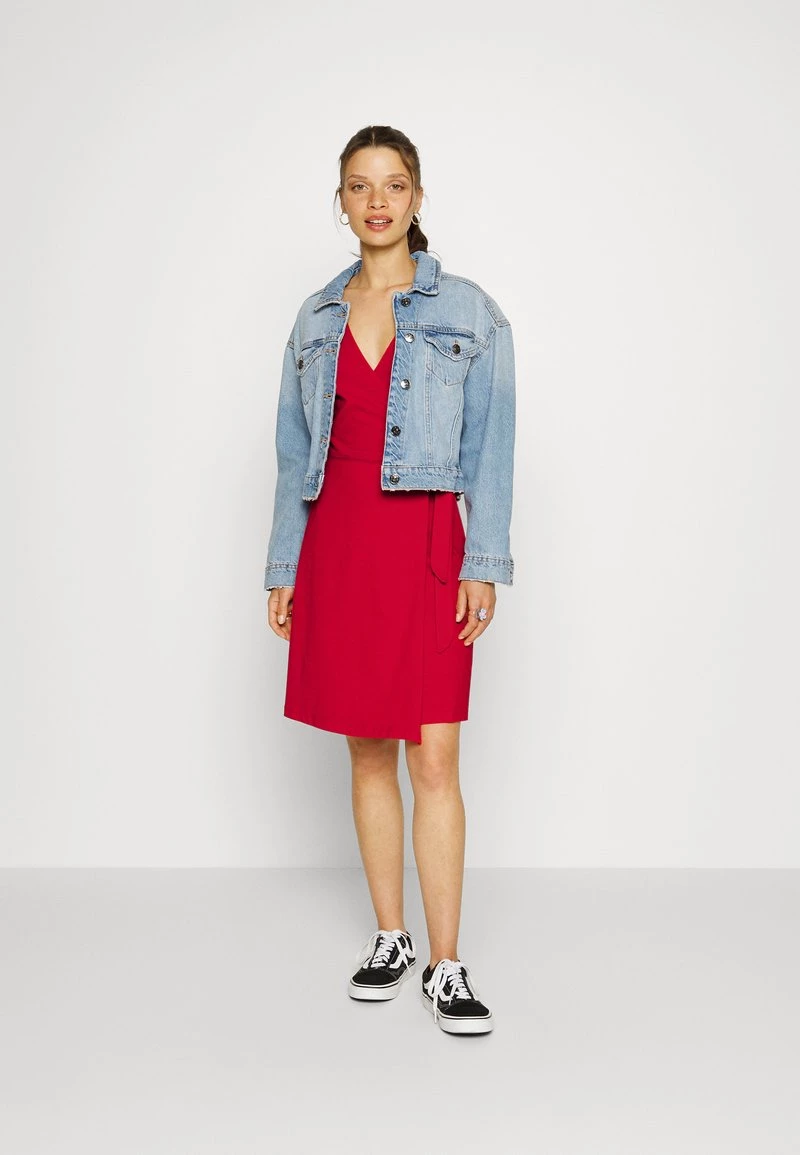 Coupon 😀 ONLY Petite Damen ONLMAY 👗 DRESS - Jerseykleid - Urban Red 😉 – Bild 2