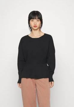 Billig ✨ ONLY Petite ONLMIABELLA - Strickpullover - Black | Damen 🤩