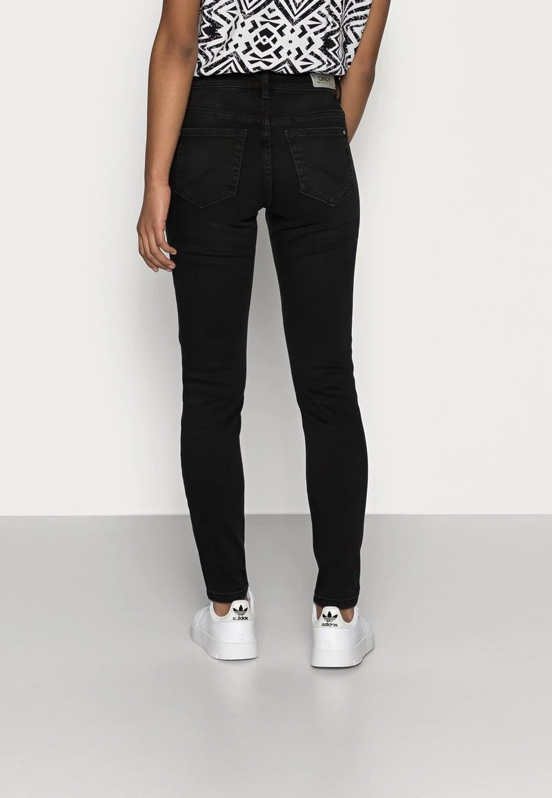 Billig ✔️ ONLY Petite Damen ONLFCARMEN DECO STITCH - 👖 Jeans Skinny Fit - Grey Denim 🥰 – Bild 3