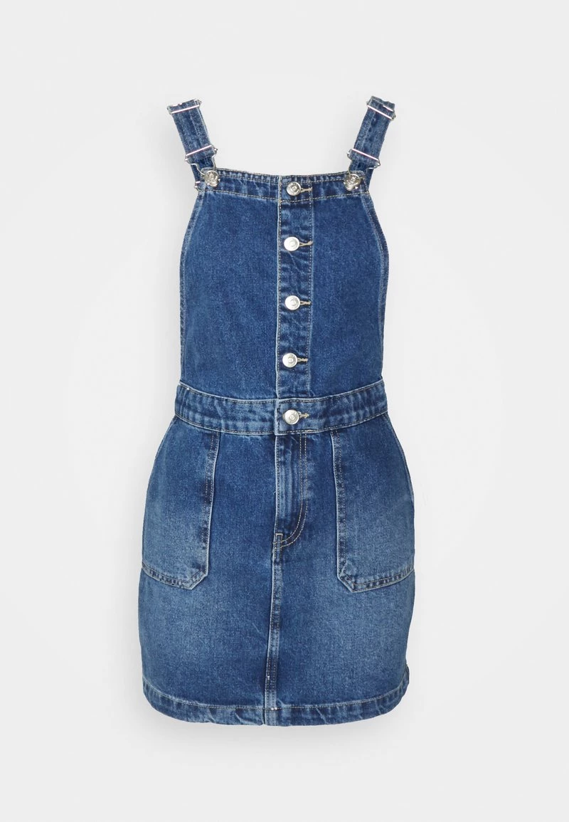 Blitzangebot ⌛ ONLY Petite ONLSKY SPENCER 👗 DRESS - 👖 Jeanskleid - Medium Blue Denim | Damen 🎉