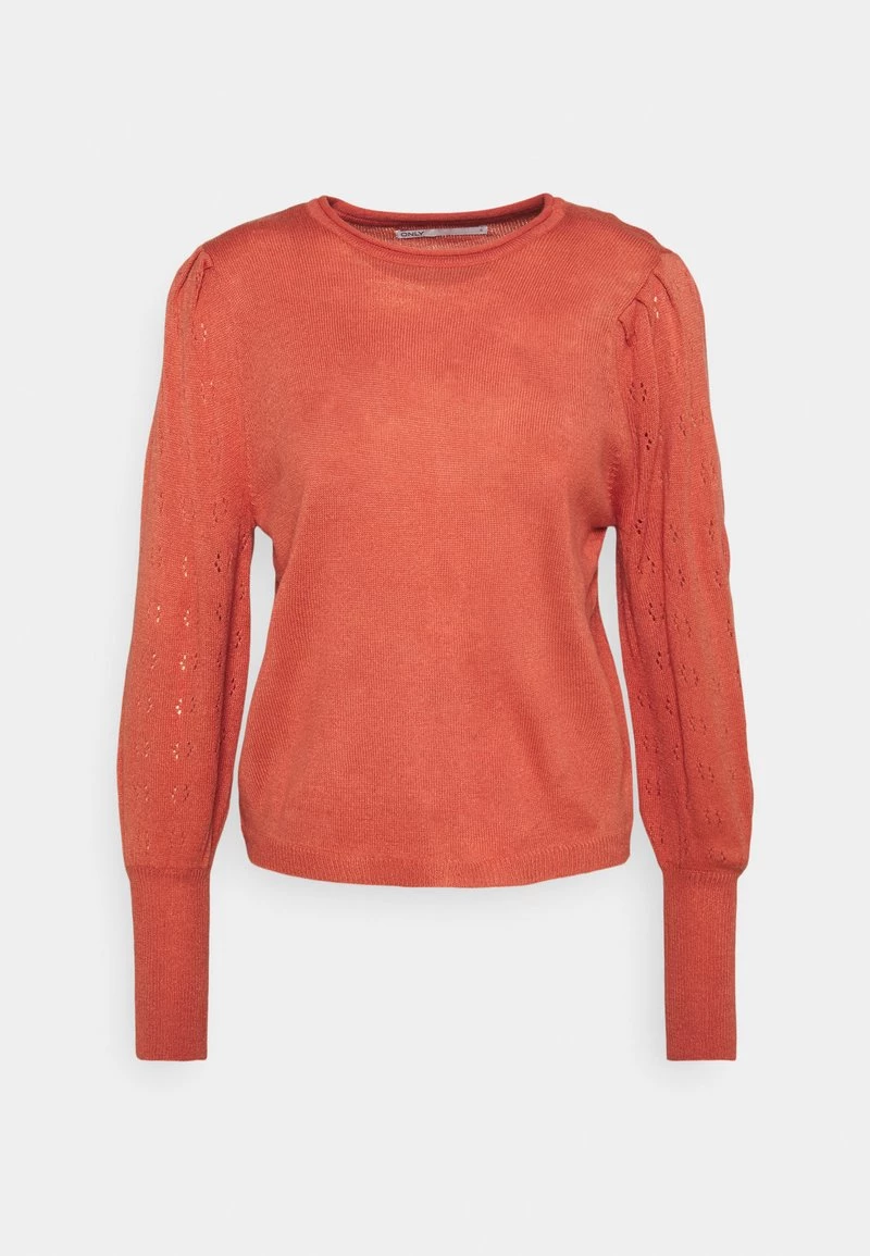 Auslauf 😉 ONLY Petite Damen ONLMIRA PULLOVER PETIT - Strickpullover - Burnt Sienna 🎉 – Bild 5