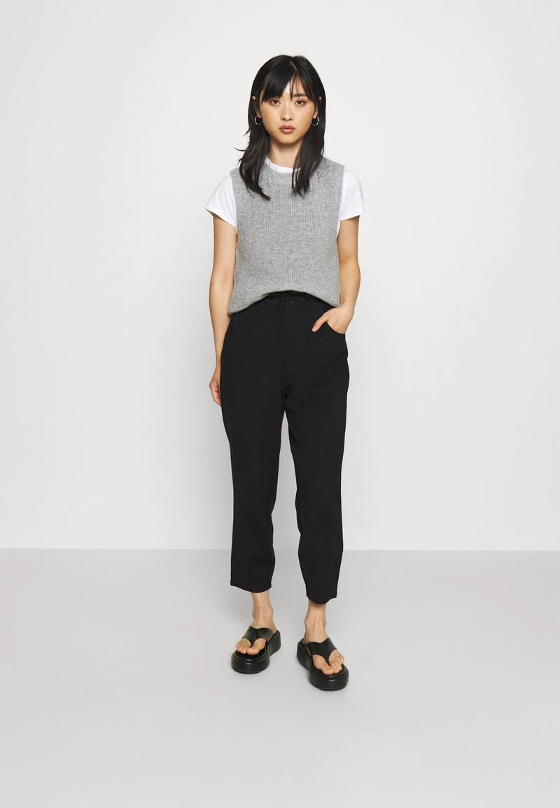 Budget ✔️ ONLY Petite Damen ONLPARIS LIFE - Strickpullover - Light Grey Melange ❤️ – Bild 2