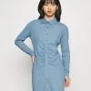 Schlussverkauf ✔️ ONLY Petite Damen ONLHONEY 👕 SHIRT 👗 DRESS - Jerseykleid - Light Blue 🧨