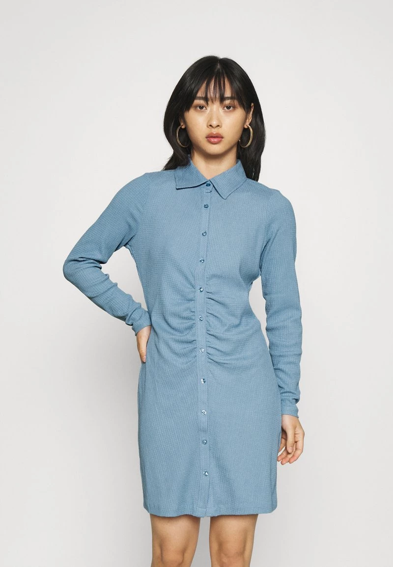 Schlussverkauf ✔️ ONLY Petite Damen ONLHONEY 👕 SHIRT 👗 DRESS - Jerseykleid - Light Blue 🧨