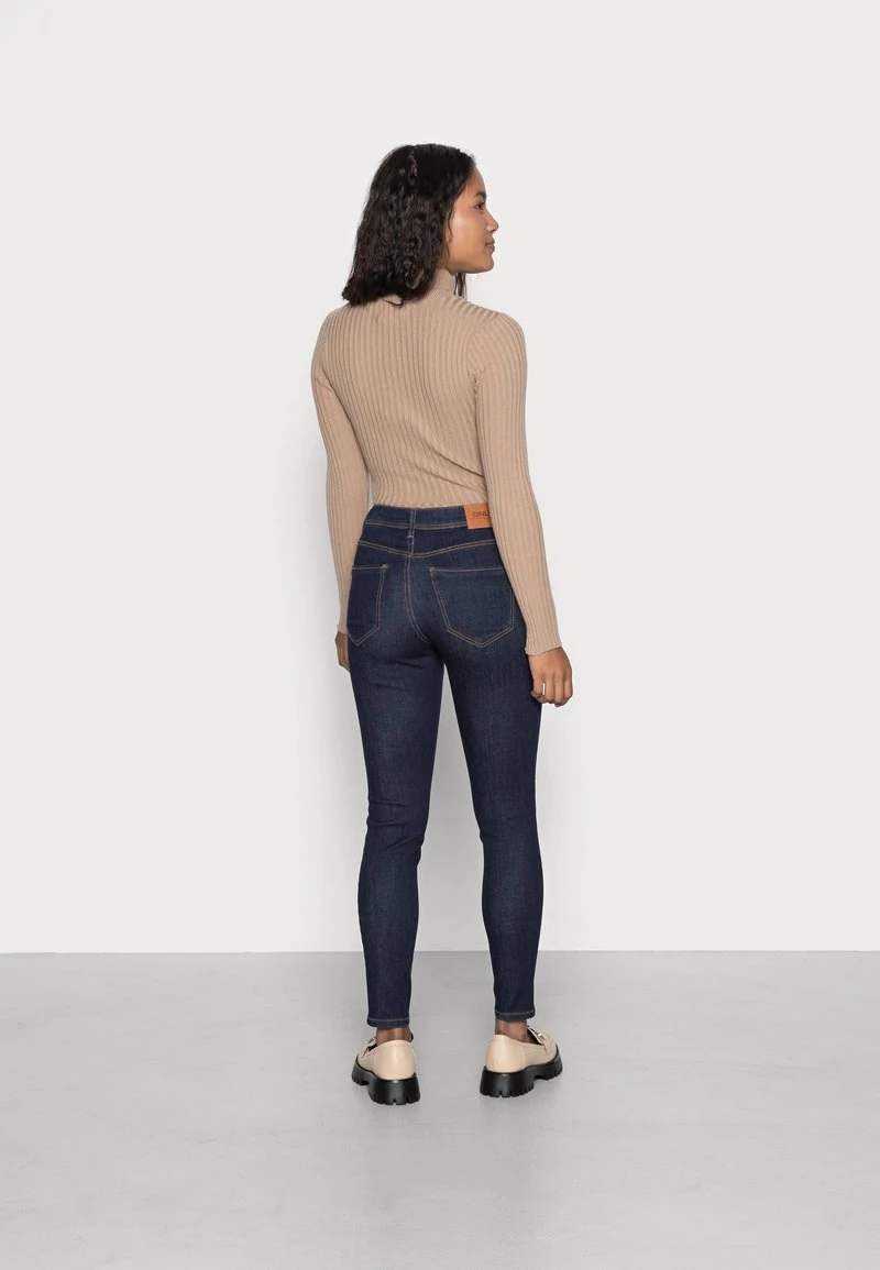Schlussverkauf 🔔 ONLY Petite Damen ONLWAUW LIFE SKINNY - 👖 Jeans Skinny Fit - Dark Blue Denim ✨ – Bild 3