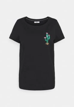 Bester Verkauf 🎉 ONLY Petite Damen ONLKITA ☀️ SUMMER - T-Shirt Print - Black ❤️