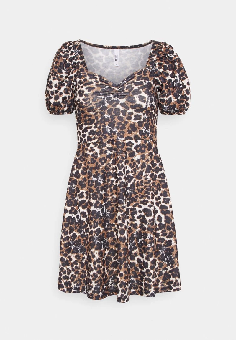 Coupon 🎉 ONLY Petite Damen ONLTHEA FEVER PUFF 👗 DRESS - Jerseykleid - Black 🌟 – Bild 5