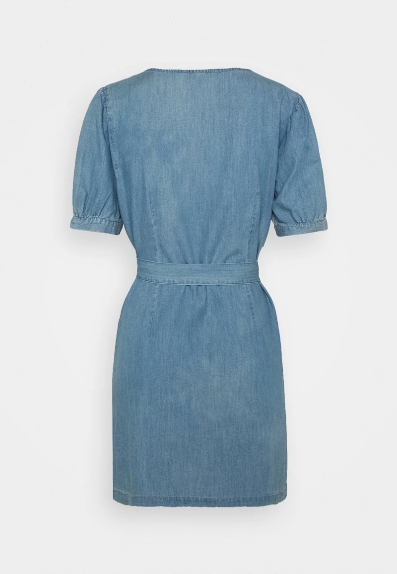 Rabatt 🎉 ONLY Petite Damen ONLASTA WRAP 👗 DRESS - 👖 Jeanskleid - Light Blue Denim 🎉 – Bild 2