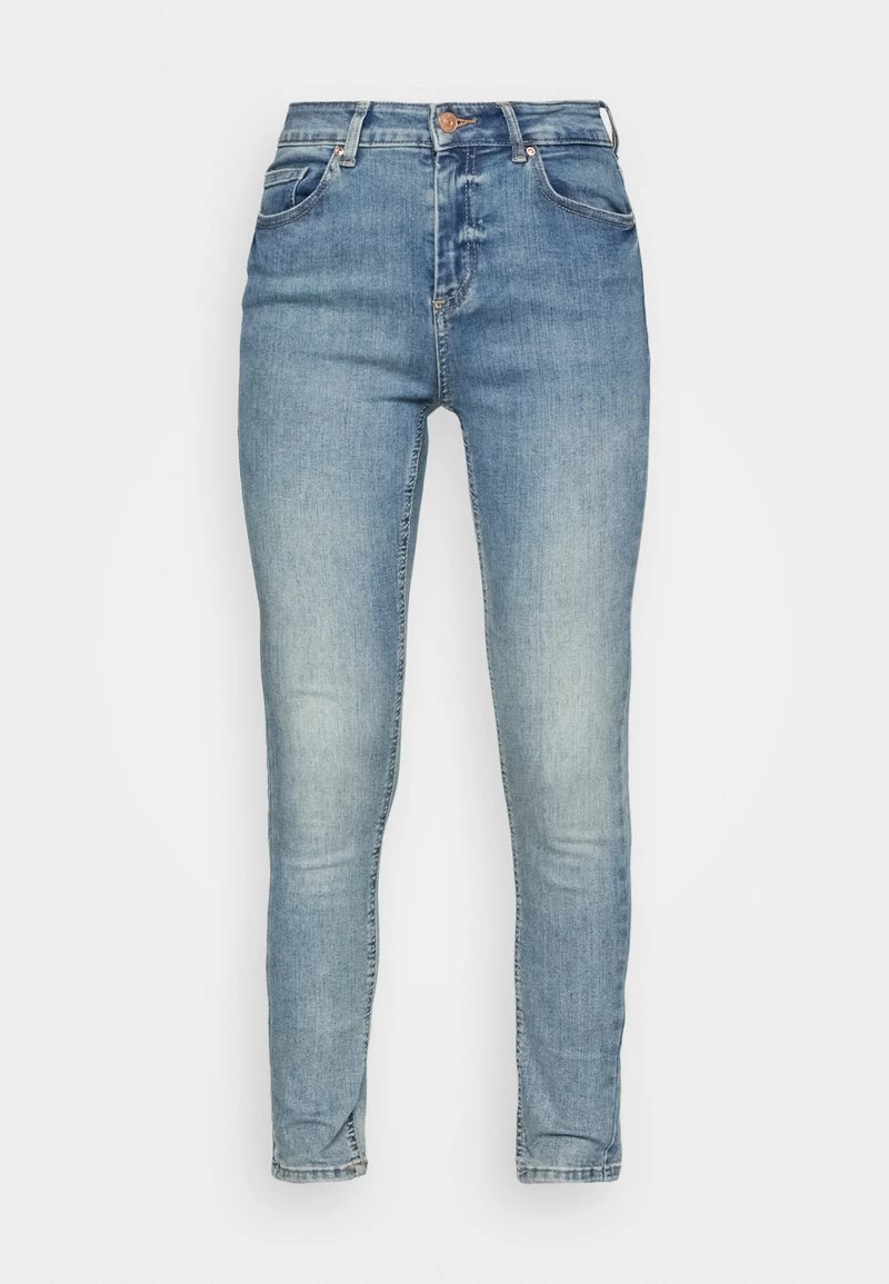Coupon 🌟 ONLY Petite ONLBLUSH MID - 👖 Jeans Skinny Fit - Light Blue Denim | Damen 👍 – Bild 5