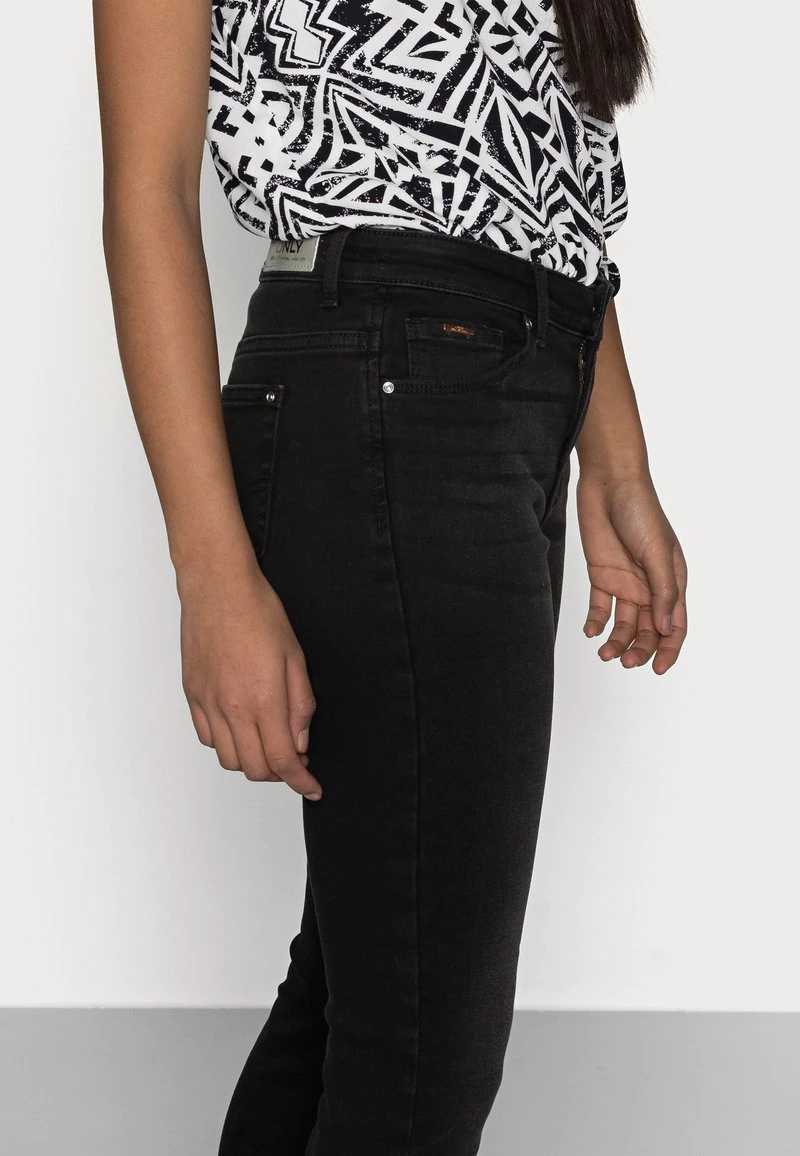 Billig ✔️ ONLY Petite Damen ONLFCARMEN DECO STITCH - 👖 Jeans Skinny Fit - Grey Denim 🥰 – Bild 4