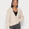 Bestpreis ✔️ ONLY Petite Damen ONLMETTE CARDIGAN - Strickjacke - Pumice Stone 🎁