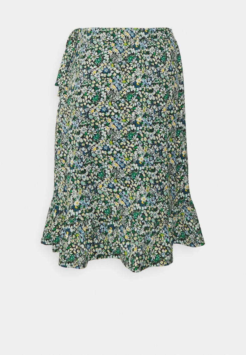 Billig ⌛ ONLY Petite ONLPELLA MIDI WRAP 👗 SKIRT - A-Linien-Rock - Strong Blue | Damen 💯 – Bild 2