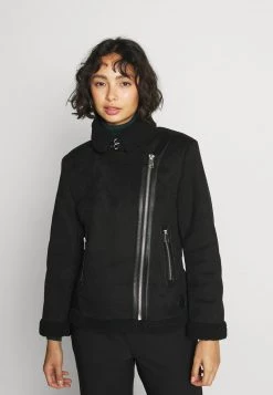 Billig 💯 ONLY Petite Damen ONLDIANA BONDED AVIATOR JACKET - Winterjacke - Black 🔥