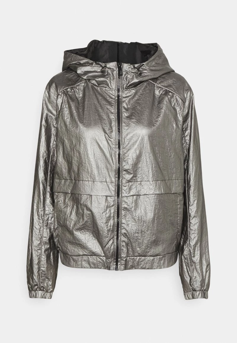 Budget 🌟 ONLY Petite ONLERIN JACKET - Trainingsjacke - Dark Silver Colour | Damen 👍