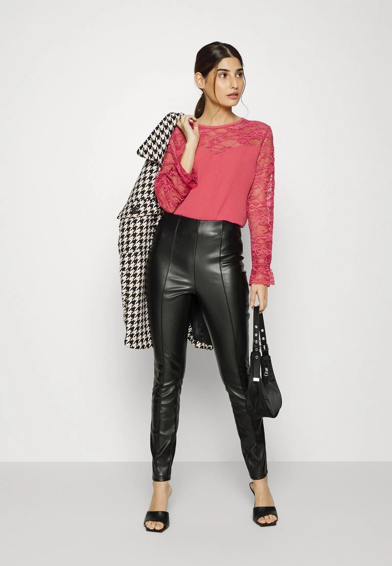 Rabatt 🔥 ONLY Petite Damen ONLKARO MIX - Bluse - Mauvewood ✔️ – Bild 2