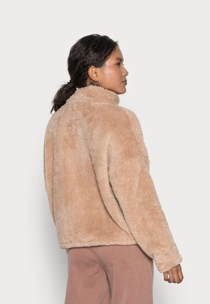 Bestpreis 🔥 ONLY Petite Damen ONLBEA CONTACT ANORAK - Sweatshirt - Cuban Sand ✨ – Bild 3