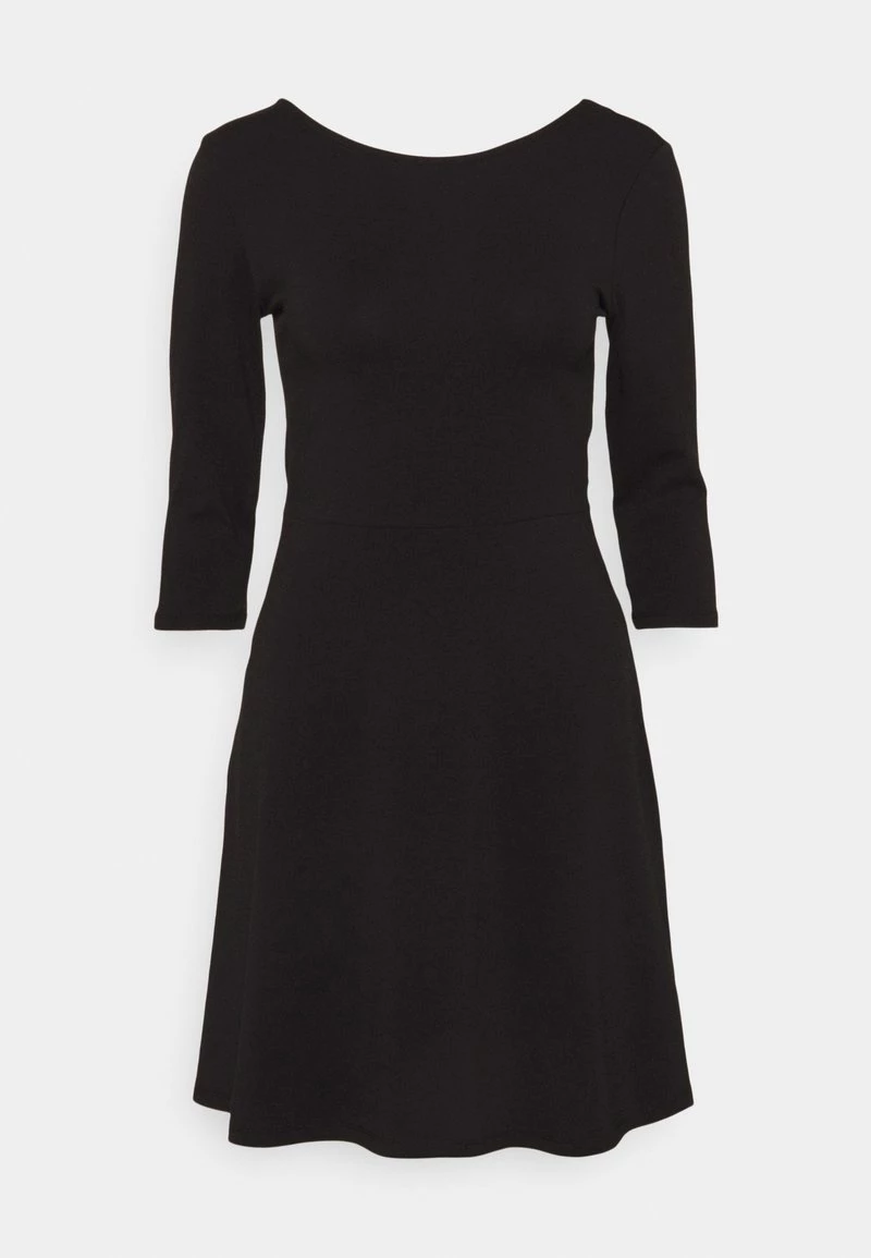 Brandneu ✔️ ONLY Petite Damen ONLLIVE LOVE SKATER 👗 DRESS - Jerseykleid - Black ⌛ – Bild 5