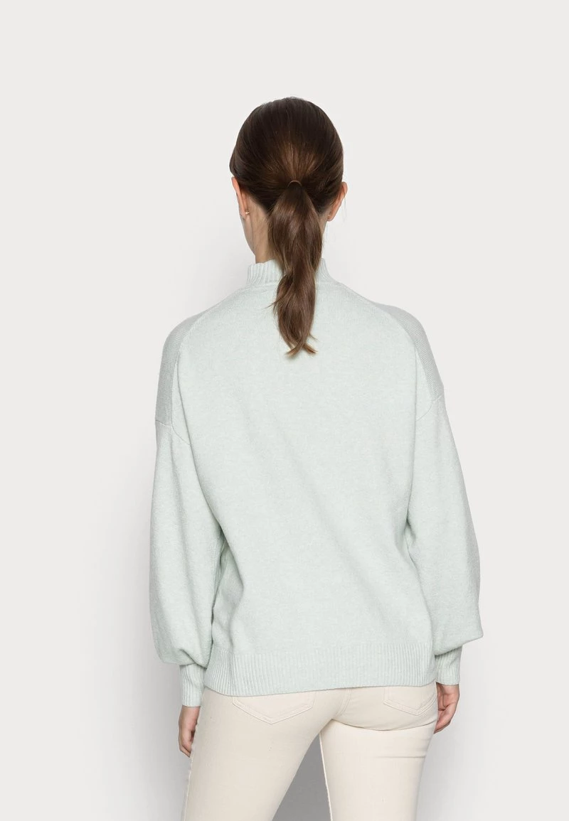 Am billigsten 🤩 ONLY Petite Damen ONLCARI LIFE HIGHNECK - Strickpullover - Mercury ✔️ – Bild 3